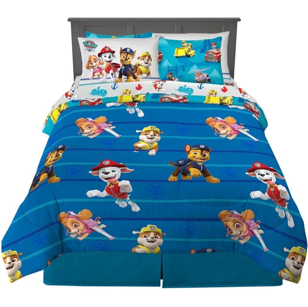 Brand new 7pc paw patrol kids set